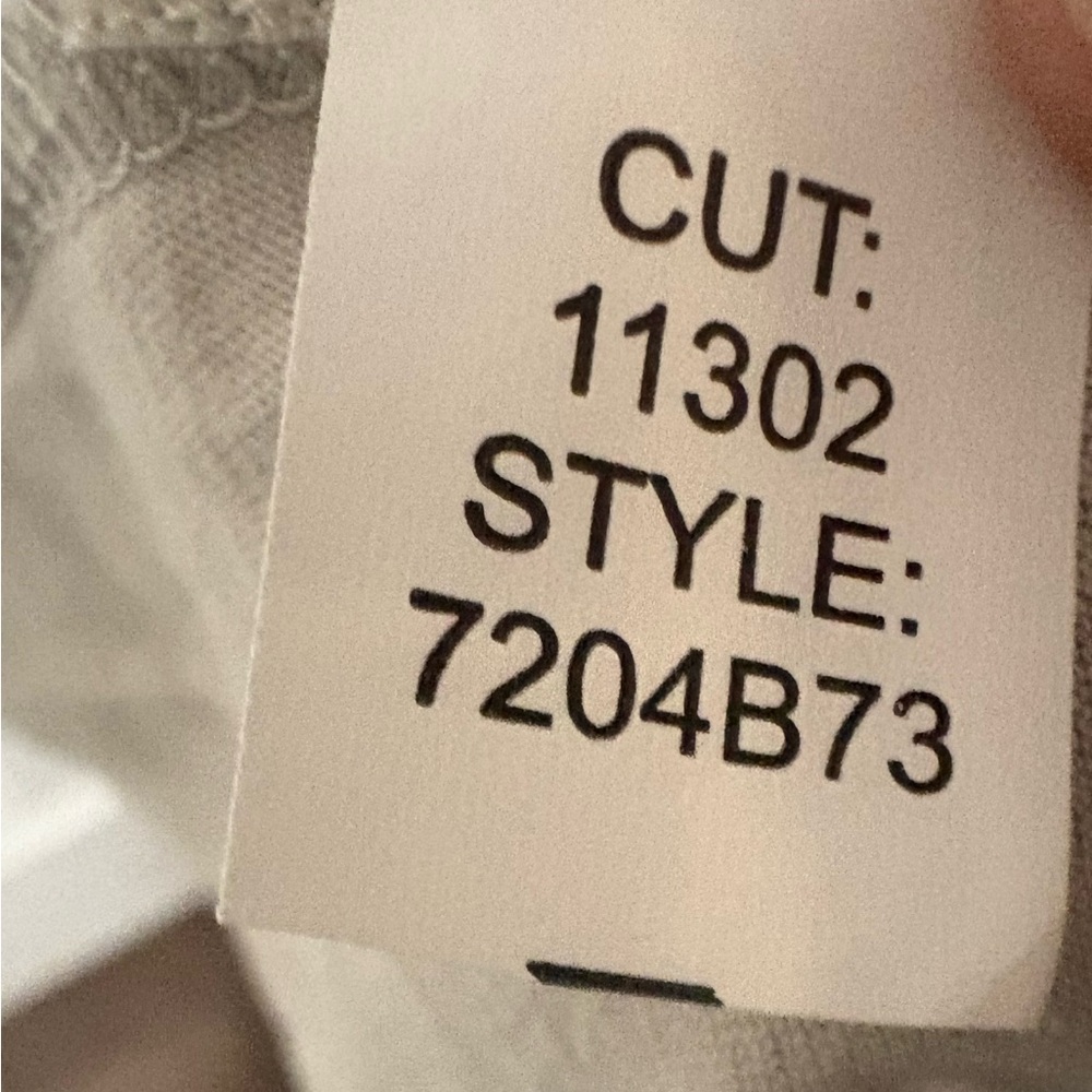 Max Studio Taupe Short Sleeve Tee - Picture 8 of 10